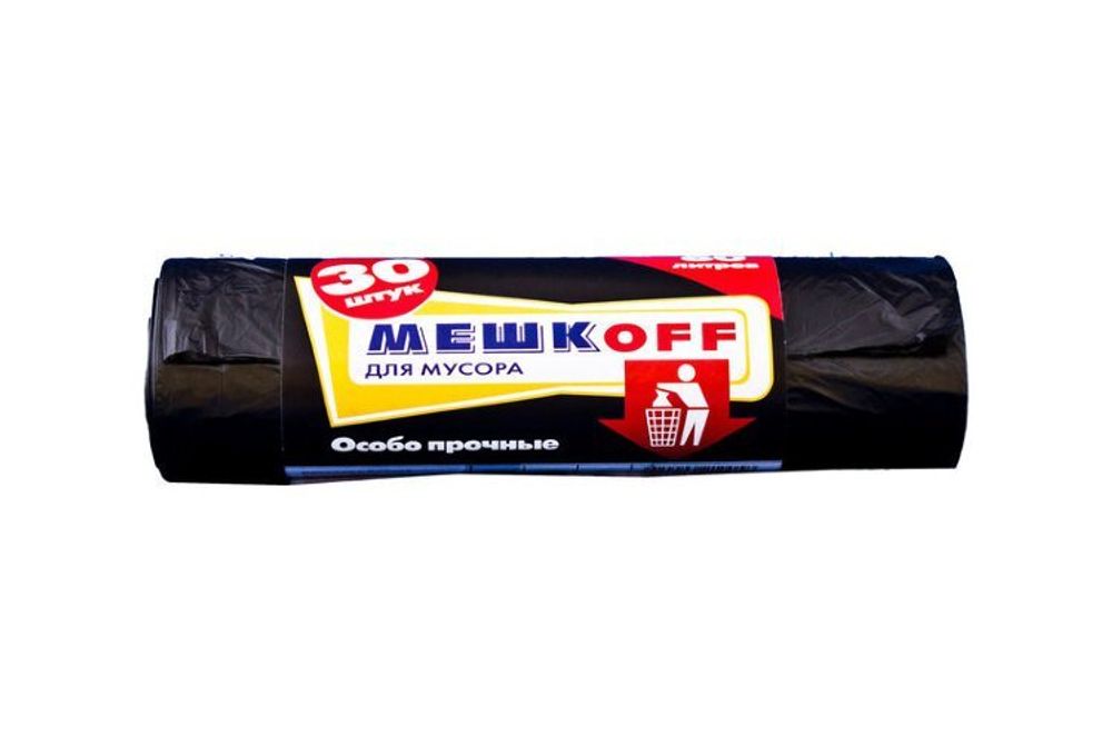 МЕШКОFF Мешки для мусора 60л*30шт