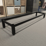 Ножка металлическая "Hyllställ" для стеллажа FORA, 146,7х37,8, черный