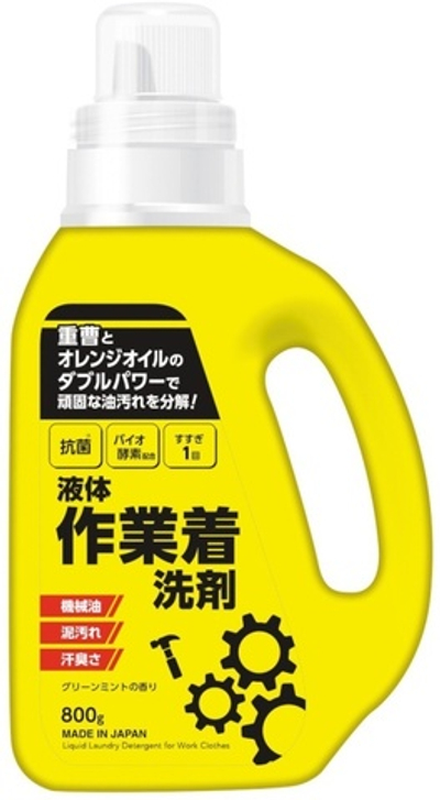 Гель для стирки с высокоотстирывающим свойством с мощными ферментами 800 г Mitsuei