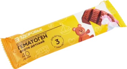 Гематоген М Здоровье форте детский 40г
