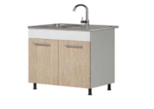 Alisa 12 - Стол мойка 800 (без столешницы)