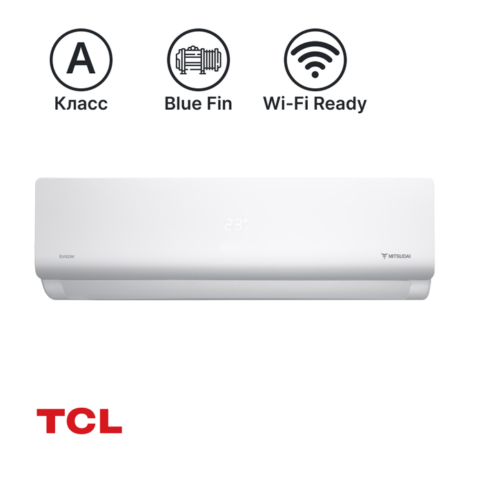 Купить Сплит-система MITSUDAI MD-SNE07AI недорого со склада в Хабаровске, Якутске, Владивостоке, Южно-Сахалинске, Благовещенске