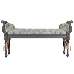 Банкетка Флоренция Серый Каледония Даймонд Минт