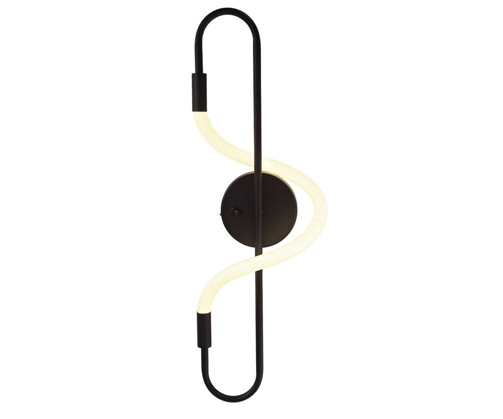 Kink Light 08040K-L,19 Настенный светильник Далия черный 15w