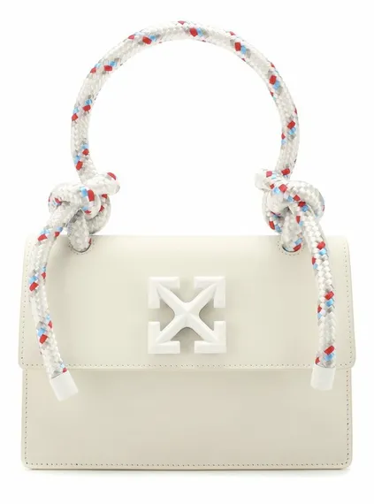 Сумка Off-White 1.4 Jitney кремовый