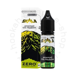 Жидкость SKALA - КИЛИМАНДЖАРО с ароматом ананаса со льдом, 0 мг/см?, 30 мл. ZERO.