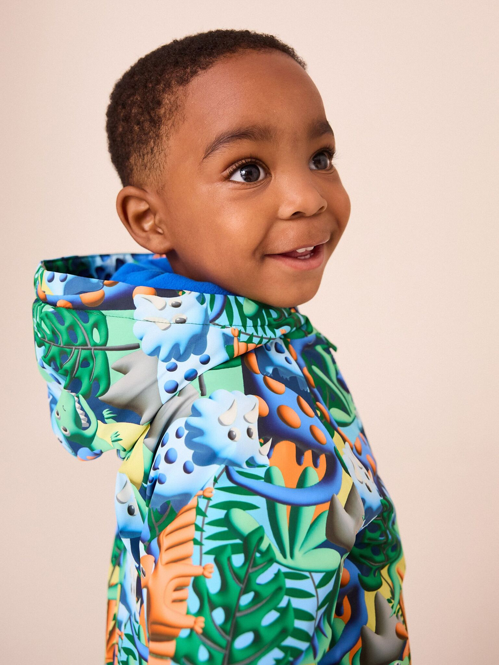 Комбинезон непромокаемый с капюшоном для мальчика Next 620-153, Зеленый