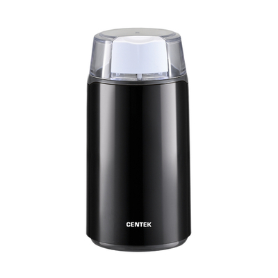 Кофемолка электрическая CENTEK CT-1360 5 чашек кофе, прозрачная крышка, 45 г, мощность 250Вт