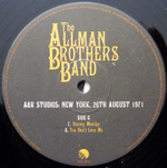 The Allman Brothers Band / A&R Studios: New York, 26th August 1971 (2LP)