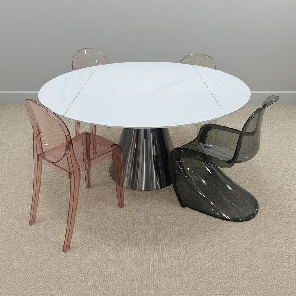 Стол обеденный раскладной круглый YODA