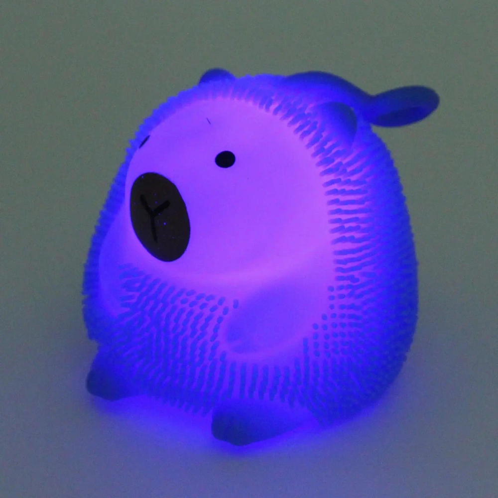 Игрушка «Свинка» Капибара, 7,5 см, с подсветкой, микс