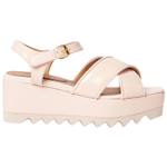 Stella McCartney Elyse Artificial Leather One Strap Sandals Women"s Pink