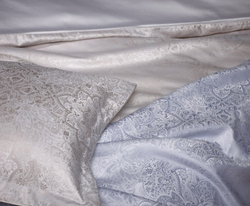 Постельное белье 2 спальное евро Curt Bauer Shirley 9007 taupe бежевое