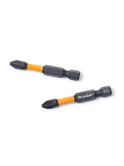 Биты намагниченные торсионные IMPACT S2 PZ2 x 50 мм 2 шт RAGE by VIRA