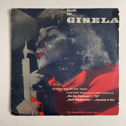 Винтажная виниловая пластинка LP Musik Bei Gisela (Germany 1970) 7 дюймов, 45 RPM, Single