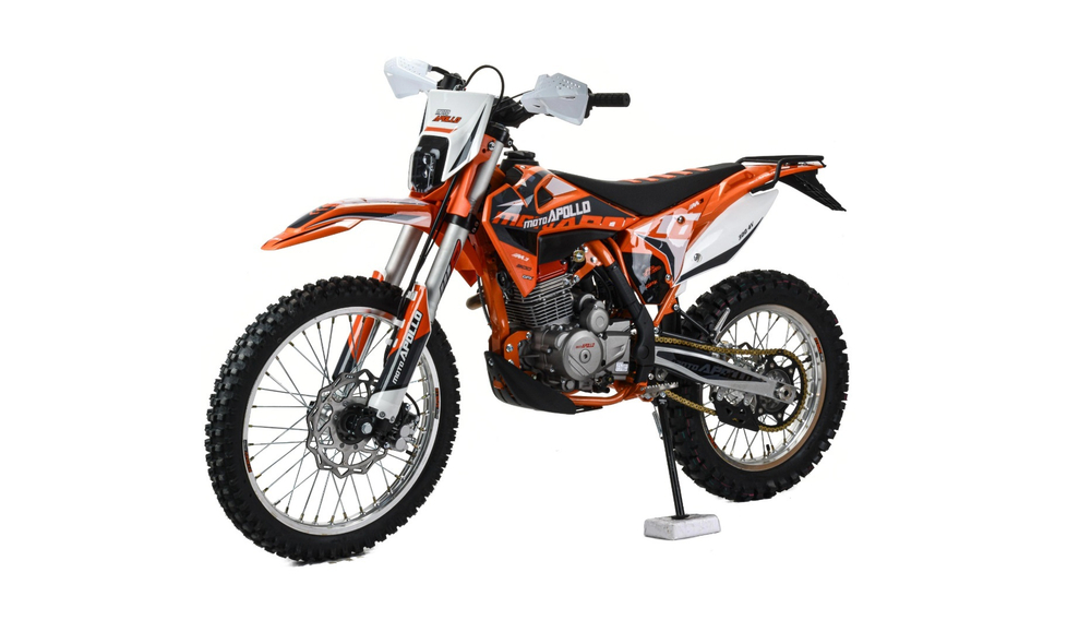 Мотоцикл Кросс MotoLand Moto Apollo M3 300 4V (175FMM PR5) оранжевый
