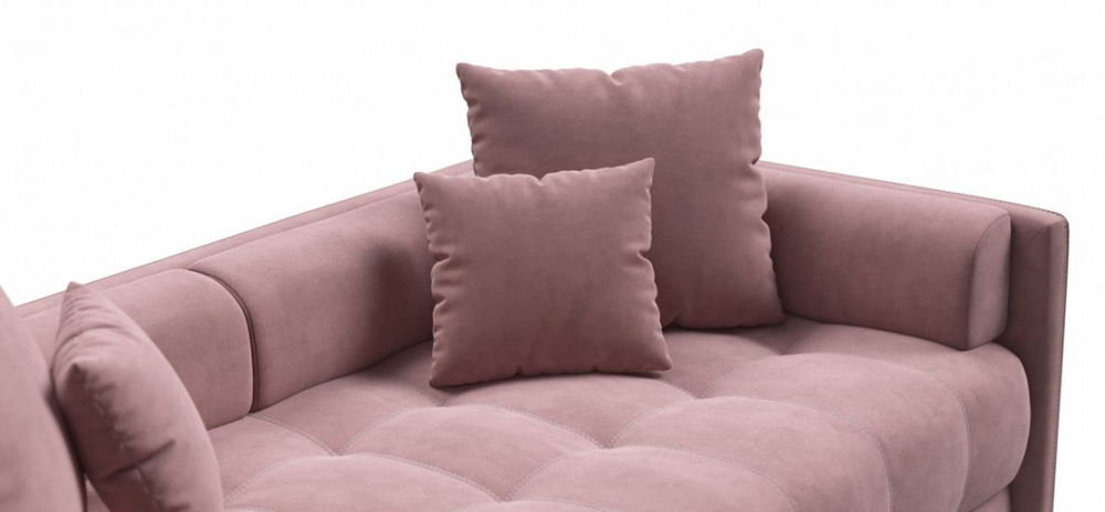 Тахта Босс Велюр Монолит роуз