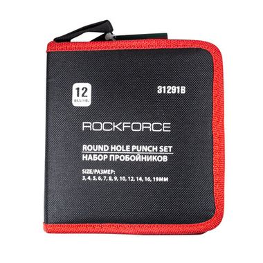 Набор пробойников 12пр. (3-10,12,14,16,19мм),в сумке RockForce##Rock FORCE RF-31291B