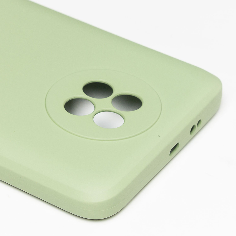 Силиконовый матовый чехол Activ Full Original Design для Xiaomi Redmi Note 9T 5G, зеленый