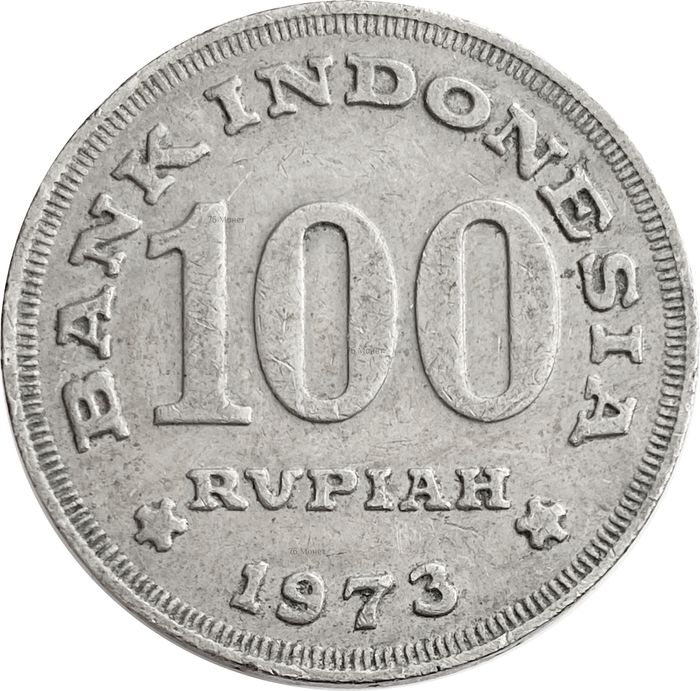 100 рупий 1973 Индонезия