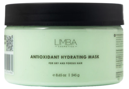 Антиоксидантная маска для сухих и пористых волос Limba Cosmetics Antioxidant Hydrating Mask, 245 г