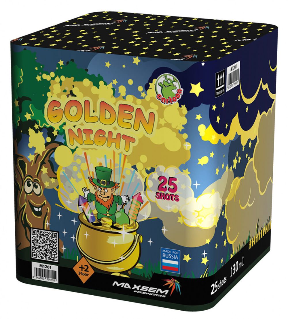 Батарея салютов "BEUTIFUL NIGHT"  1,2"/25 залпов