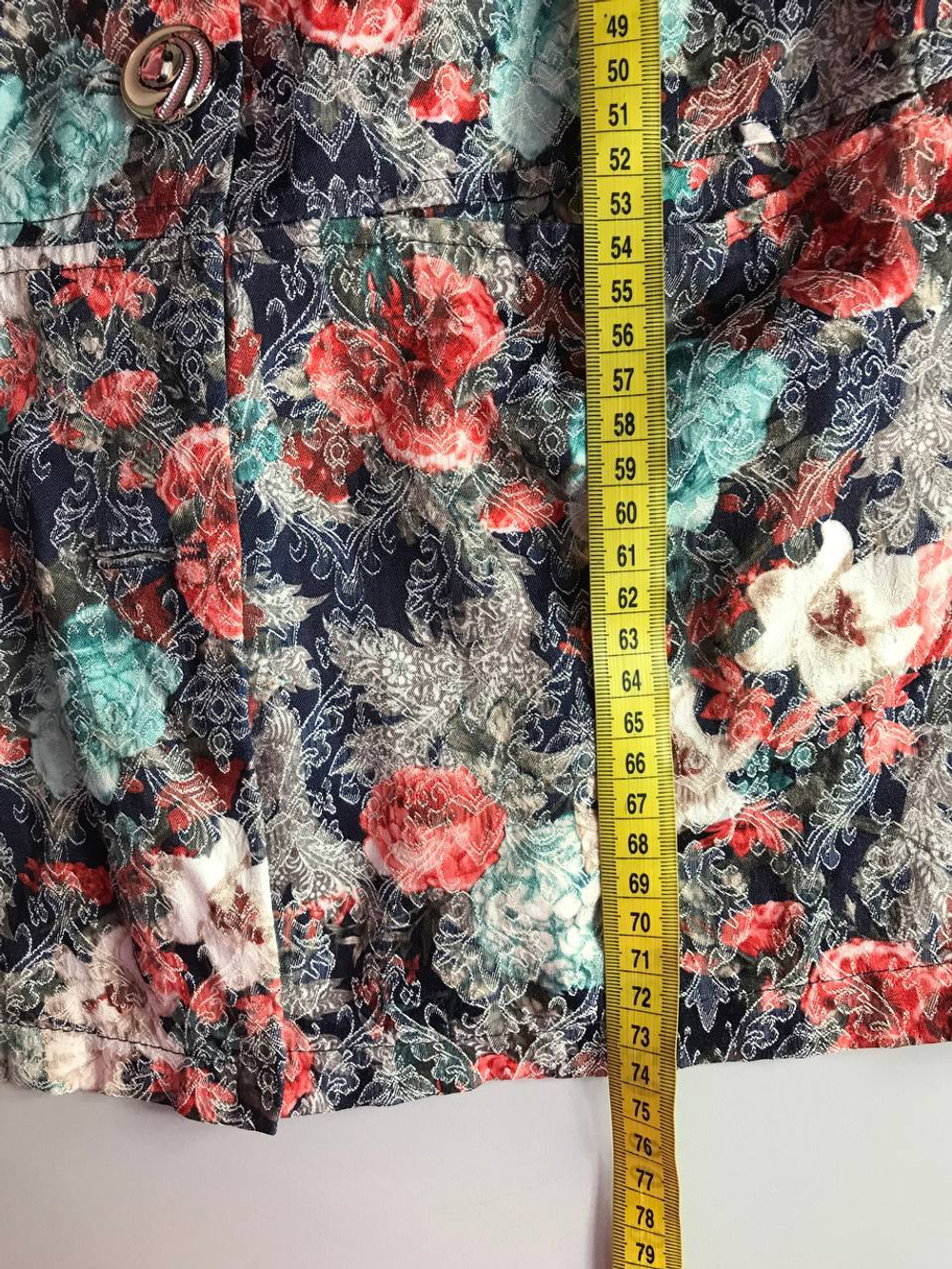 Жакет Eris цветочный, визуально на 42 размер