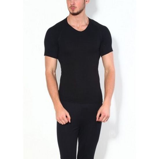 Мужское термобелье футболка черная Doreanse 2880