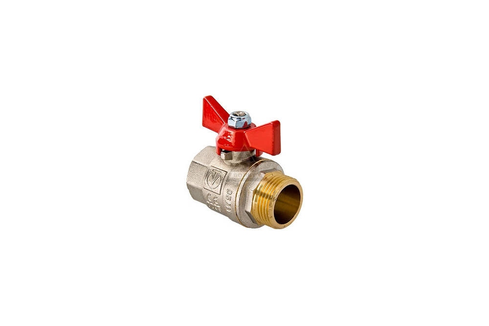 367 Кран шаровый в.н 1/2 бабочка VT218N04 Valtec BASE