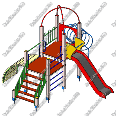 Детский игровой комплекс «В поиске приключений»