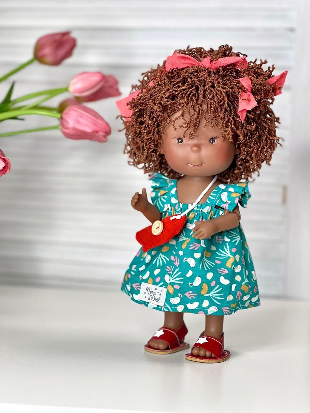 Кукла Nines виниловая 30см PIPPA шарнирная (2903K)