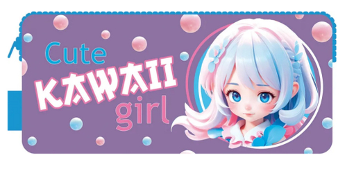 Пенал-косметичка 2 отделение(я) с ручкой ПЧЕЛКА Очаровательная Малышка 2025 200*90*55 мм (К-12 ручка)