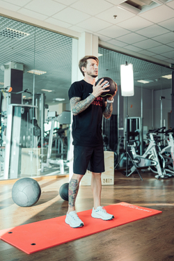 Мяч тренировочный черный 2 кг