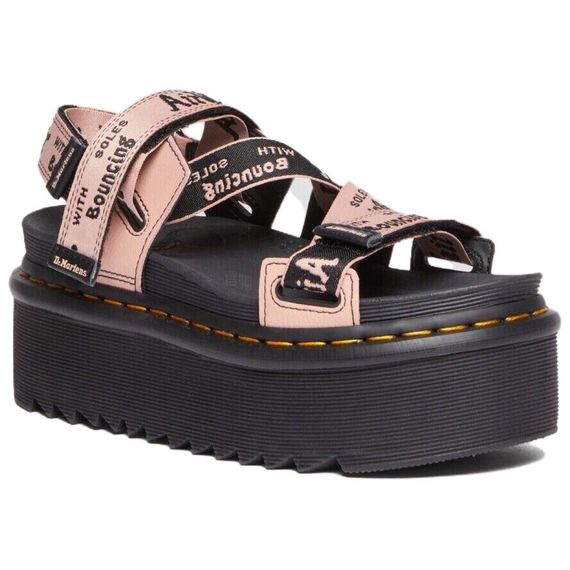 Dr. Martens Simple Comfort Platform Sandal 'Peach Beige'