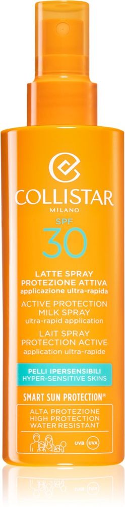 Collistar солнцезащитный спрей SPF 30 Active Protection Milk Spray SPF 30