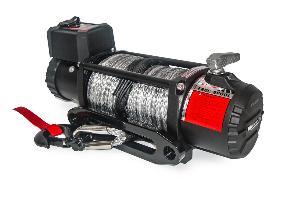 Лебедка автомобильная T-MAX MuscleLift 12500 электрическая (5680 кг) 12В с синтетическим тросом