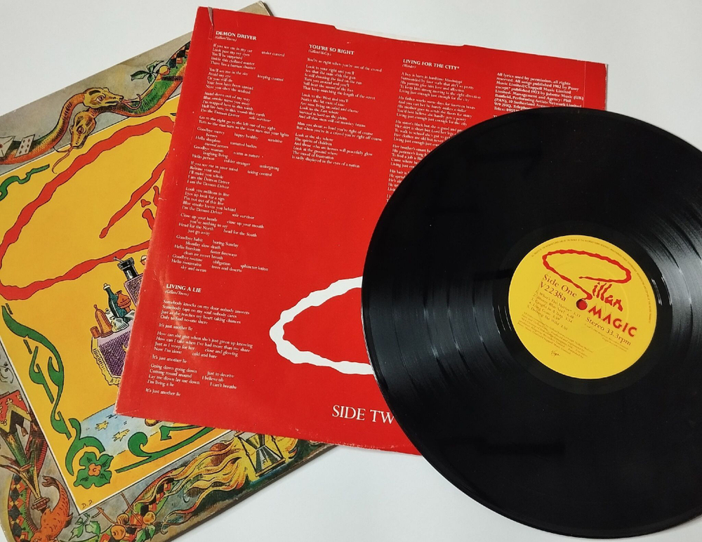 Винтажная виниловая пластинка LP Gillan Magic (UK 1982)