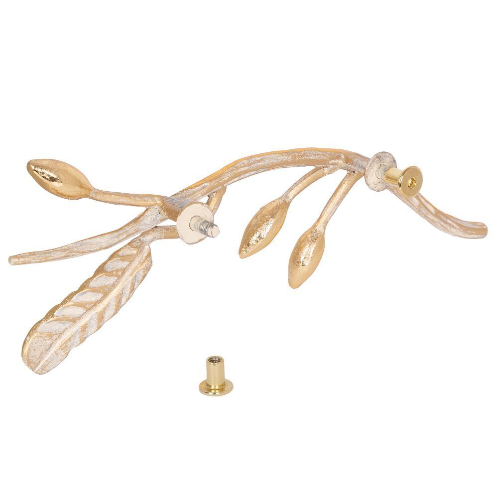 Ручка мебельная скоба Oliva Branch (Олива Бранч) правая Айвори