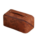 Косметичка кожзам однотонная