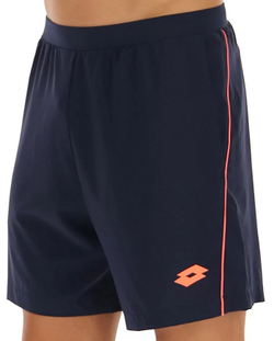 Мужские шорты теннисные Lotto Superrapida V Short - navy blue
