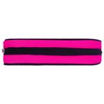 Пенал-косметичка BRAUBERG овальный, полиэстер, "Pink", 22х9х5 см, 229270