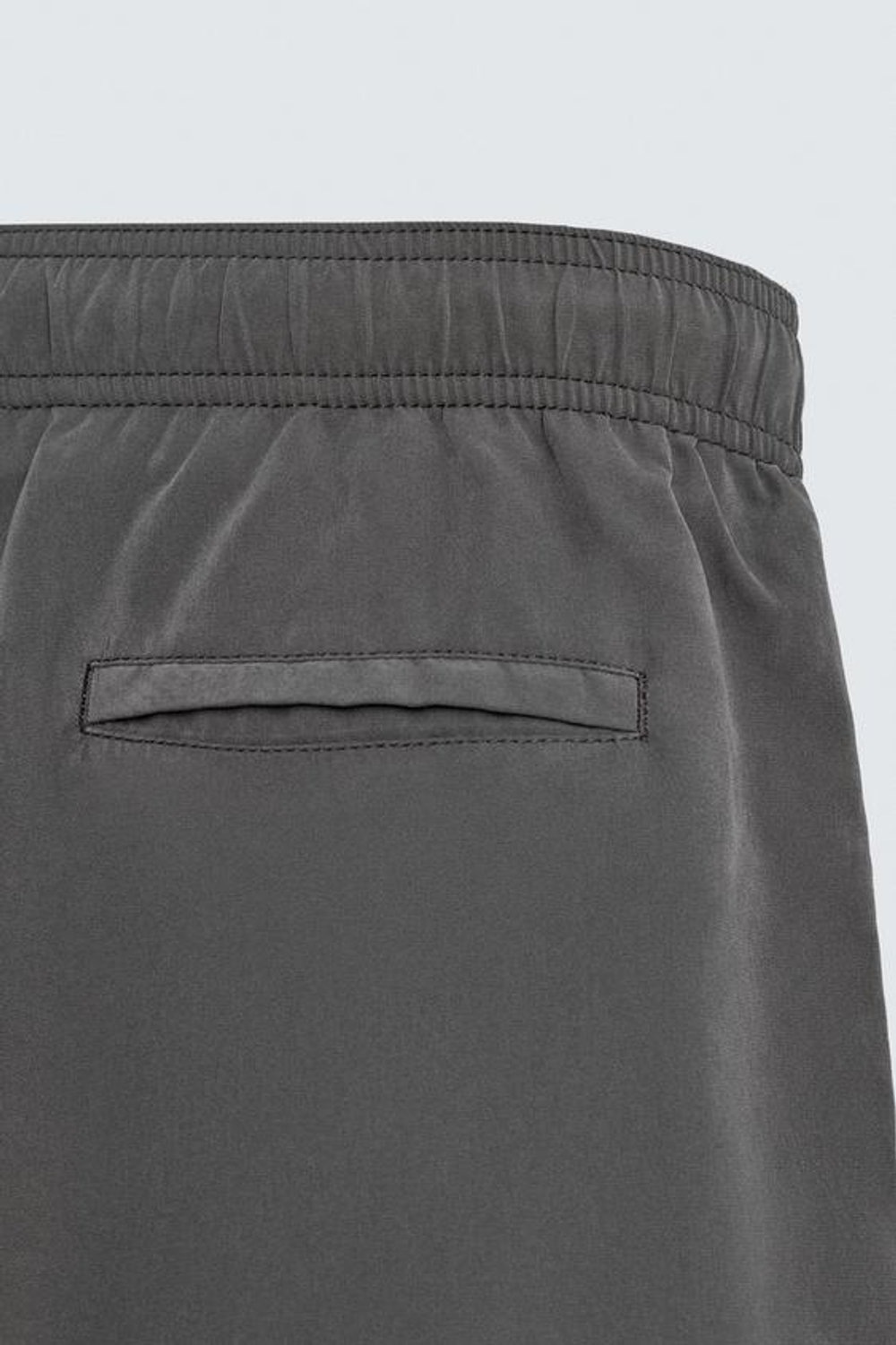 ZARA ПЛАВКИ С МЕТАЛЛИЧЕСКИМИ ЛЮВЕРСАМИ, СЕРЫЙ