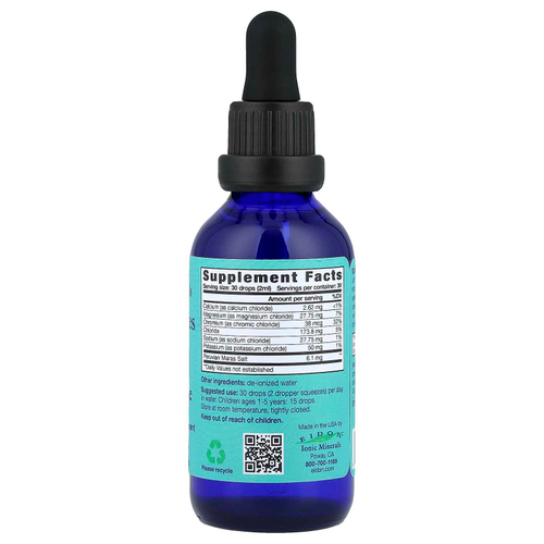 Eidon Ionic Minerals, Electrolytes, Liquid Concentrate, 2 fl. oz. (60 ml.)