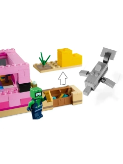 Конструктор Майнкрафт Дом Аксолотля