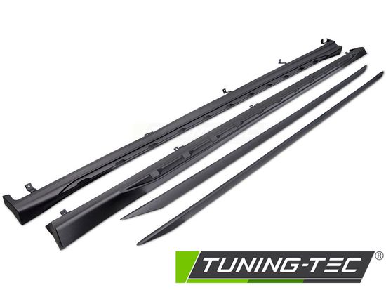 Накладки на пороги SPORT 2 STYLE для TESLA 3 17-23