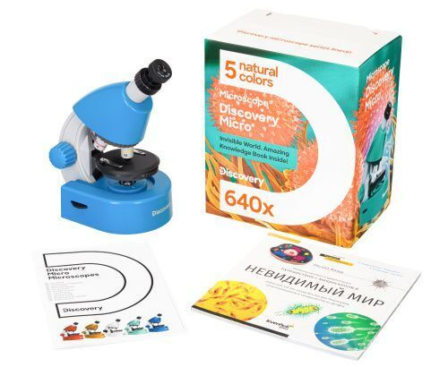 Микроскоп Levenhuk Discovery Micro Gravity с книгой