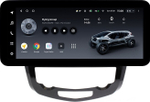 Магнитола для Nissan X-Trail T32, Qashqai J11 2014-2022 (климат, рамка большая) - Teyes LUX ONE ROUND монитор 12.3" 2K QLED на Android 10, CarPlay, 4G SIM-слот