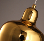 Pendant design lamp A330S Golden Bell by Artek (Gold)