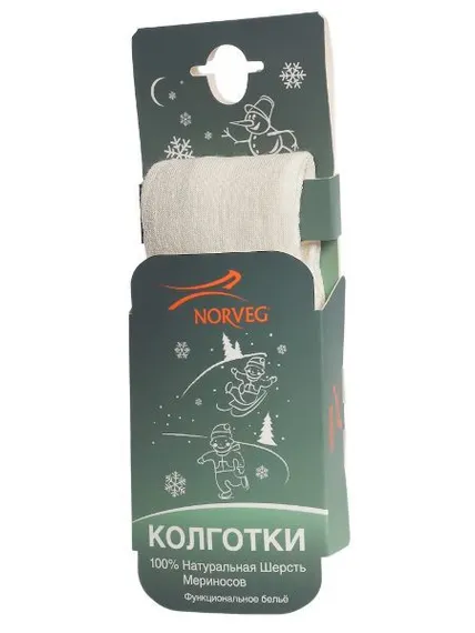 Термобелье детское колготки Norveg Merino Wool 11WU