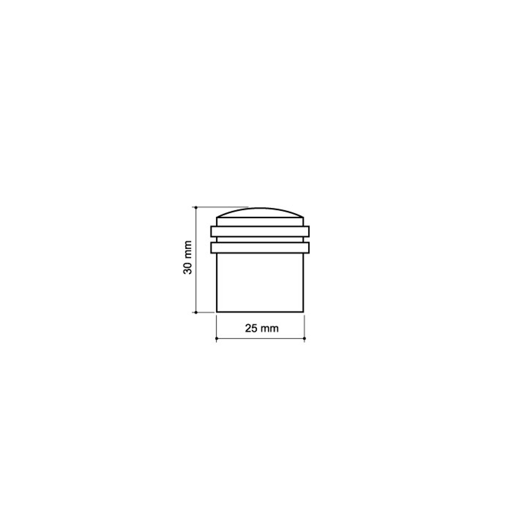 Упор дверной напольный STOPPER/ZA062 (DH062ZA) GP-5 золото